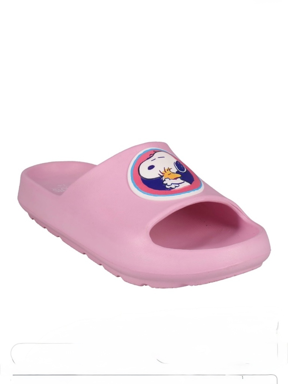 Snoopy by Peanuts Women’s Pink Slide Sandals Size 7/8 NEW